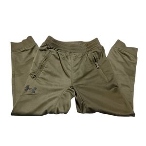 Under Armour Olive Green Activewear Youth Size 4